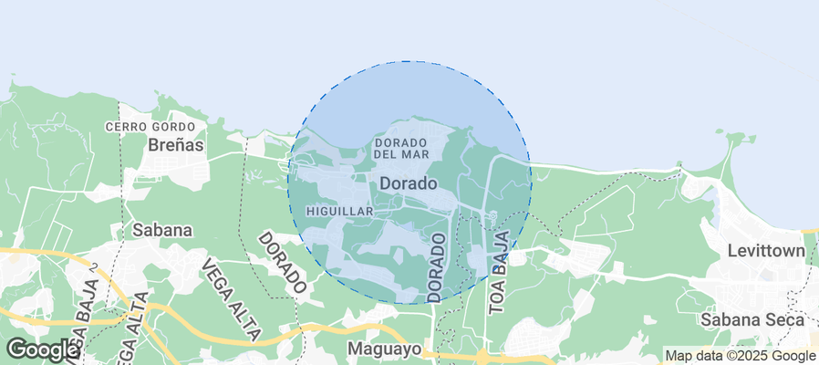 Dorado Airbnb map